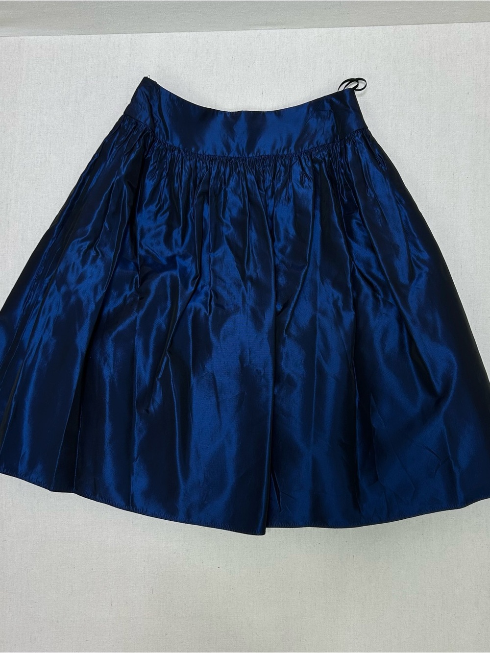 Jessica McClintock Navy Blue and Gold A-Line Skirt Set - Picture 7 of 12